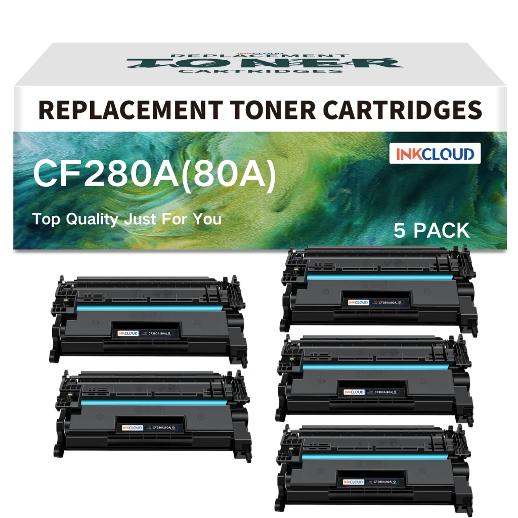 

INKCLOUD 80A Compatible for HP 80A CF280X CF280A 80X use with HP LaserJet Pro 400 M410 M401D M401A M401N M401