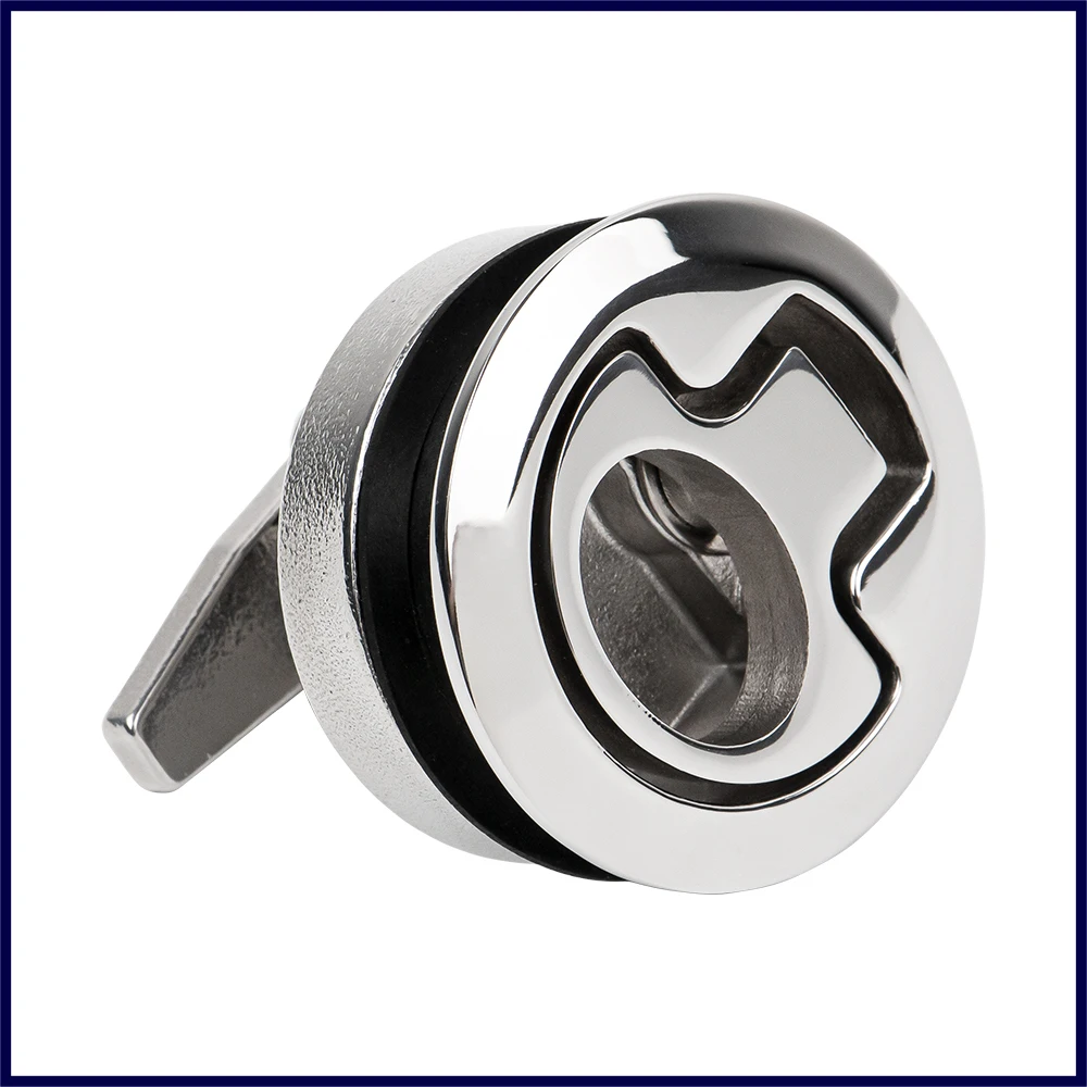 

Нержавеющая сталь 316, 2 дюйма, водонепроницаемый поворотный замок для лодки, заподлицо, подъемная ручка, люк для яхты, поворотный замок, защелка люка