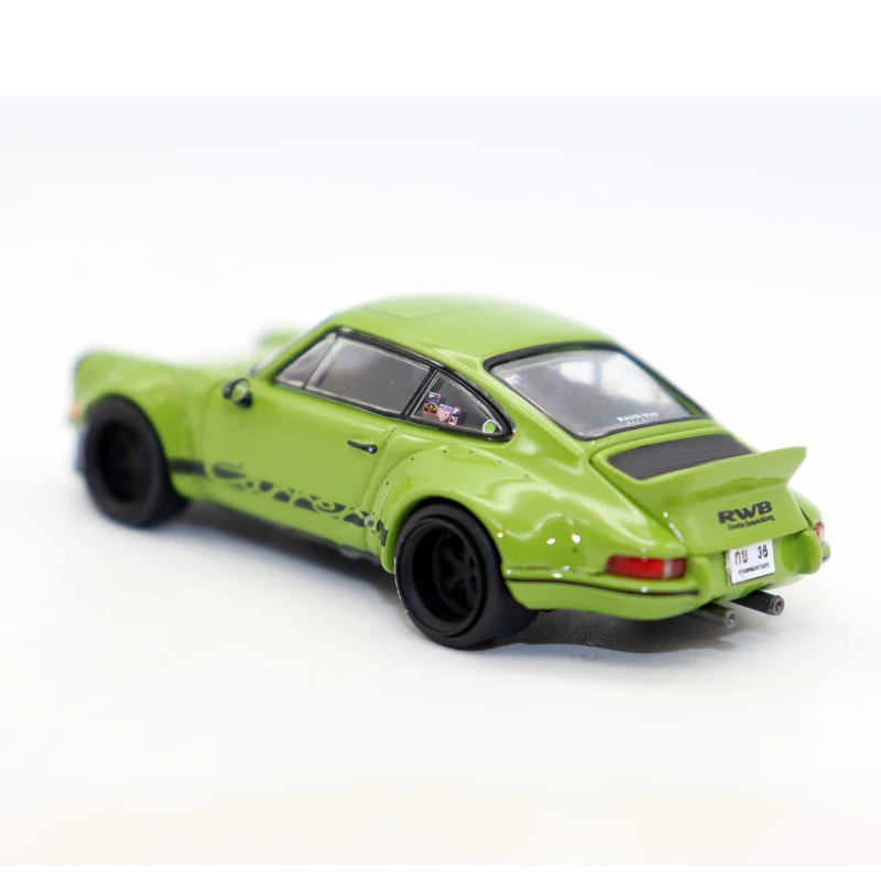 New TW 1:64 RWB Backdate RWB 964 Toy Cars Diecast Simulation Model for Collection Gift