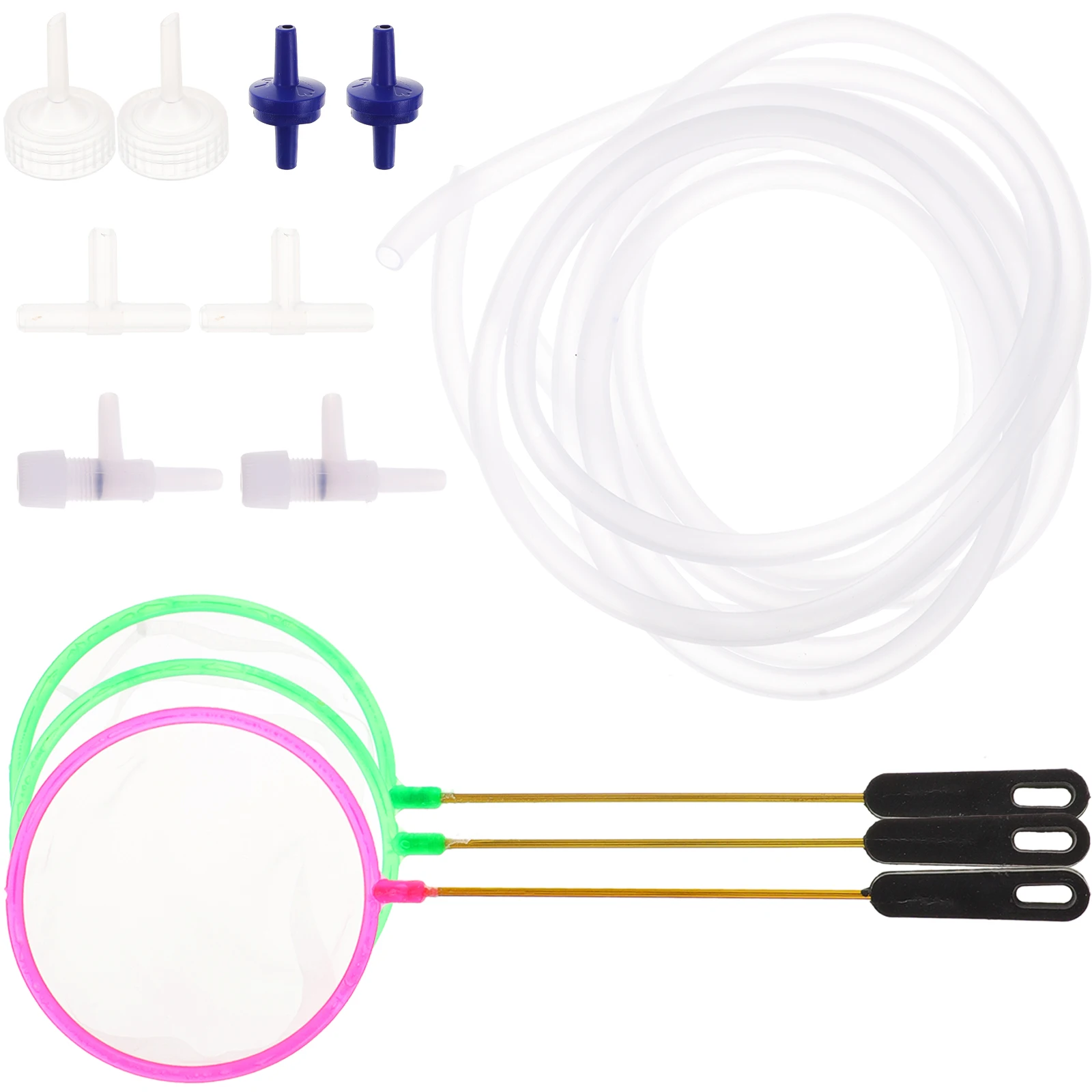 

HAPINARY 1Set Shrimp Net Fish Hatchery Accessory for Catch Release Betta Tank Aquarium Net Aquatic Environment Care