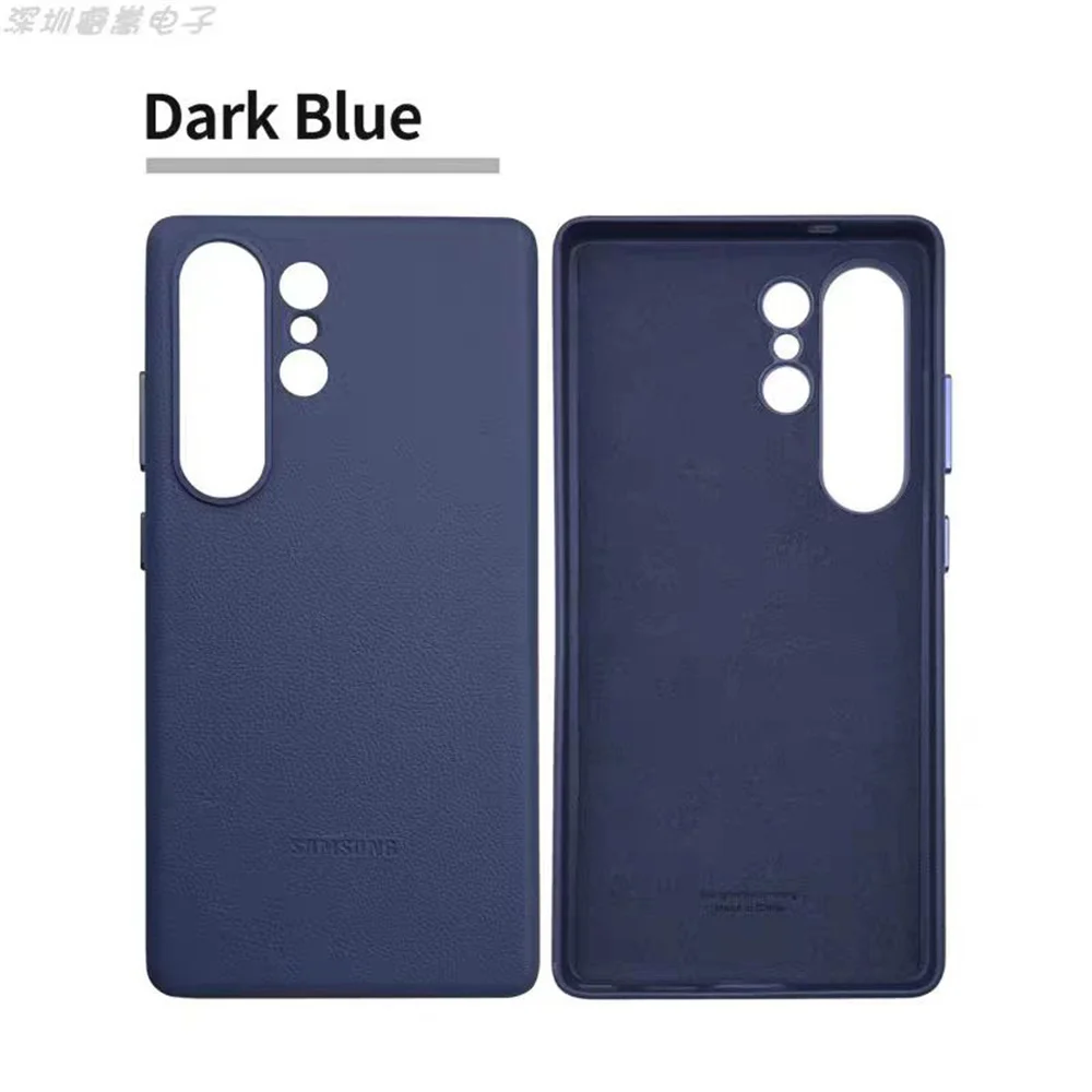 Samsung Galaxy S25 Ultra/S25 Plus/S25 /S25+/S25 Edge Leather Mobile Phone Case Cover Luxury Soft Back Protective Shell With Logo