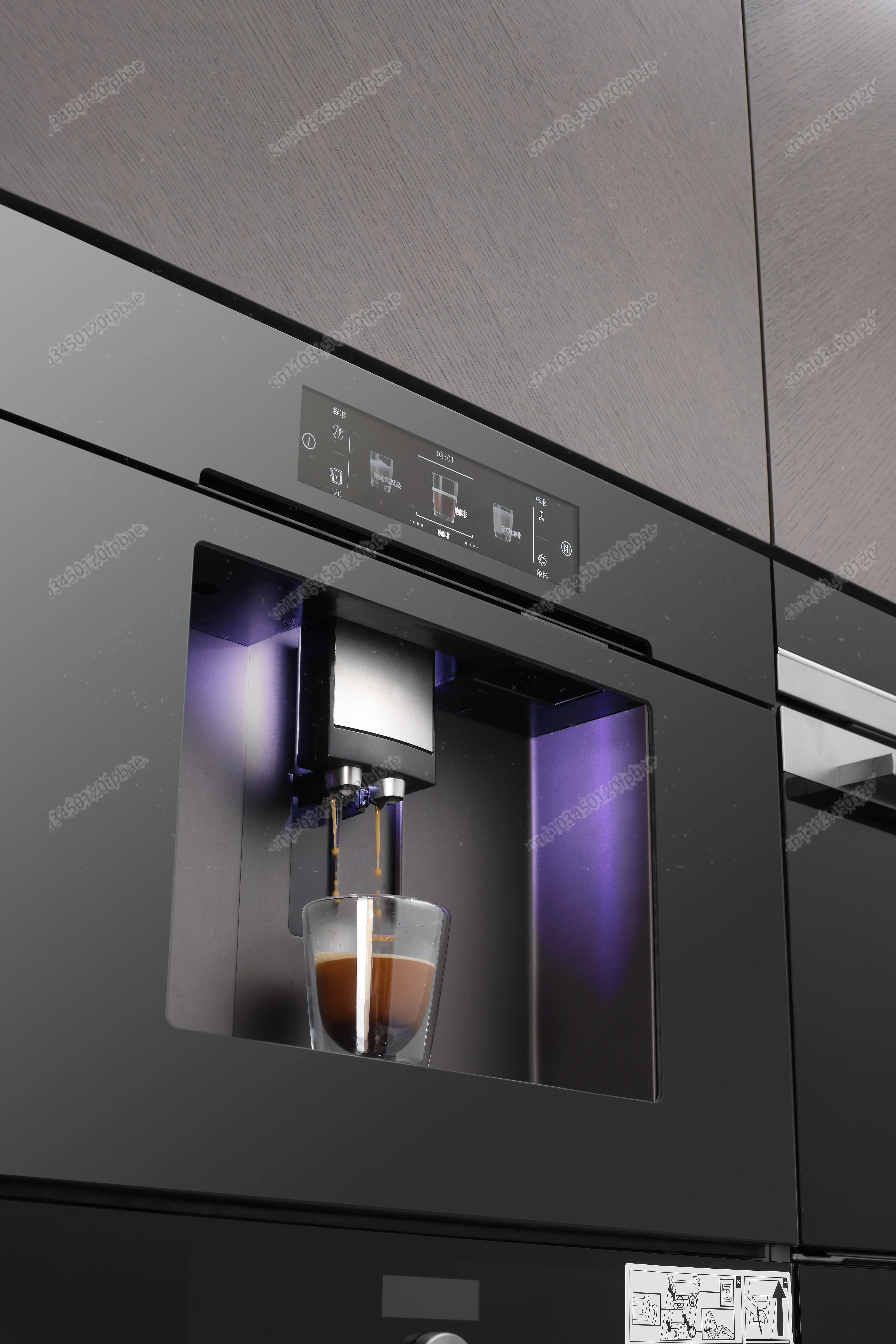 Creative High Quality Fully Automatic Embedded Built In Coffee Maker Machine For Home