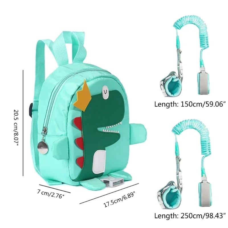 Toddler Harness Backpack Leash Cute Kids Backpack with Anti Lost Wrist Link Mini Backpack Harness Leashes for Baby boys Girls