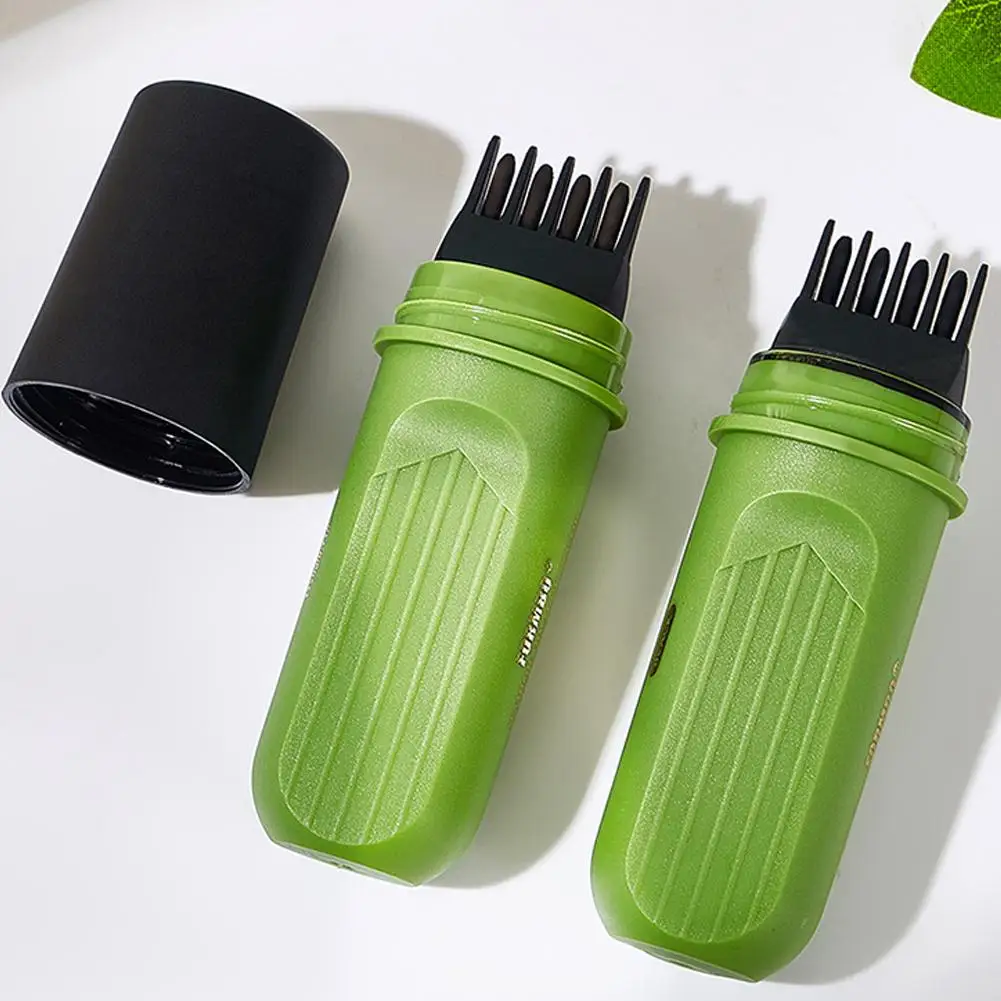 

New Hair Dyeing Stick Hair Color Comb Cover Up White Hair Black Hair Disposable Hair Color Pen for white hair to Use P1H5