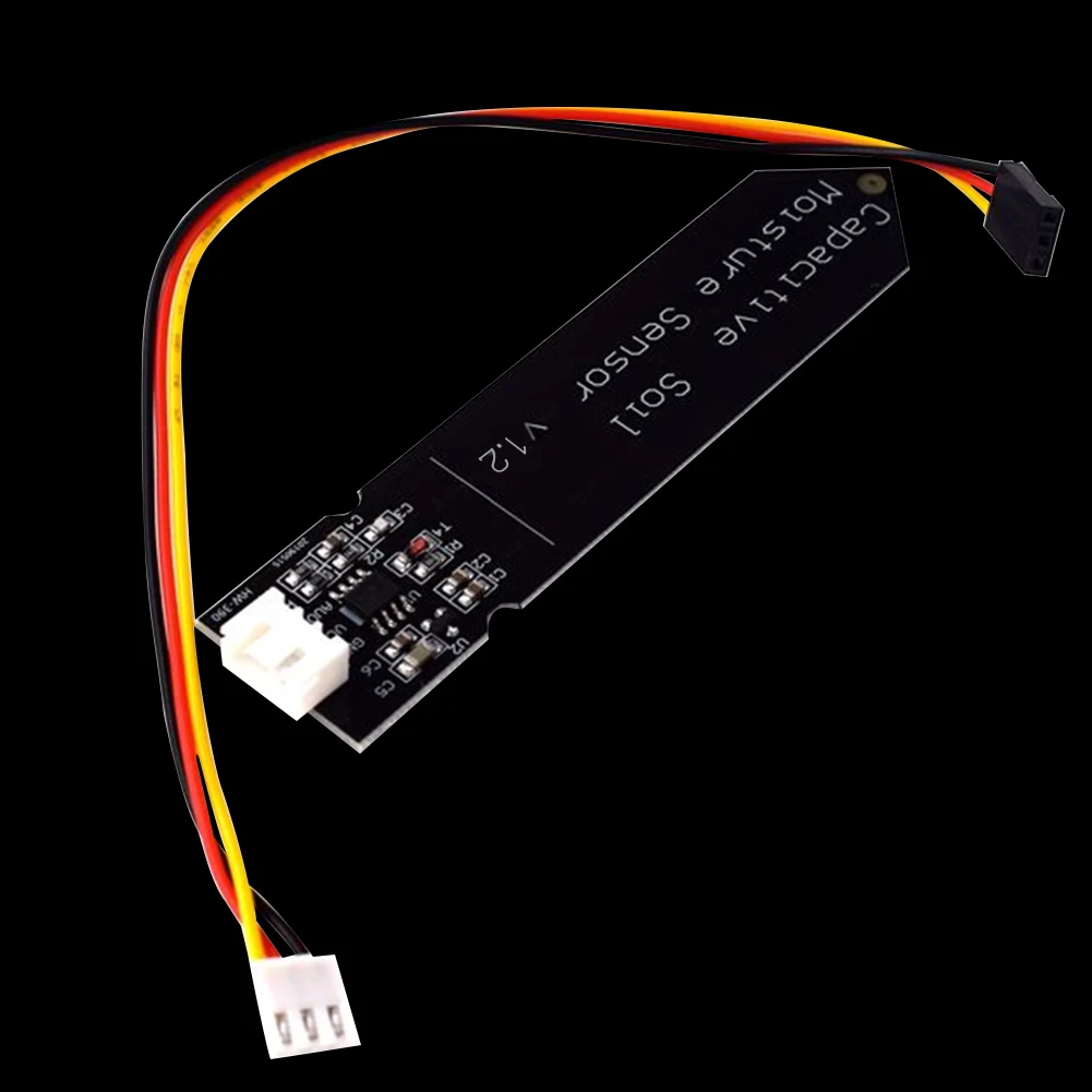 Módulo capacitivo 3.3-5.5V DC da placa do sensor de umidade do solo HW-390 com cabo de alimentação