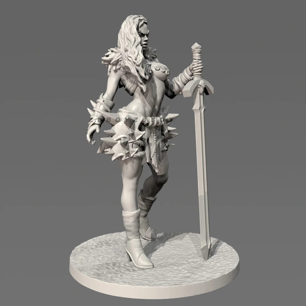 ارتفاع الرجل 38 مللي متر 50 مللي متر 75 مللي متر الراتنج الجندي نموذج أطقم التجميع والتلوين الذاتي (طباعة ثلاثية الأبعاد) TD-7606/3D