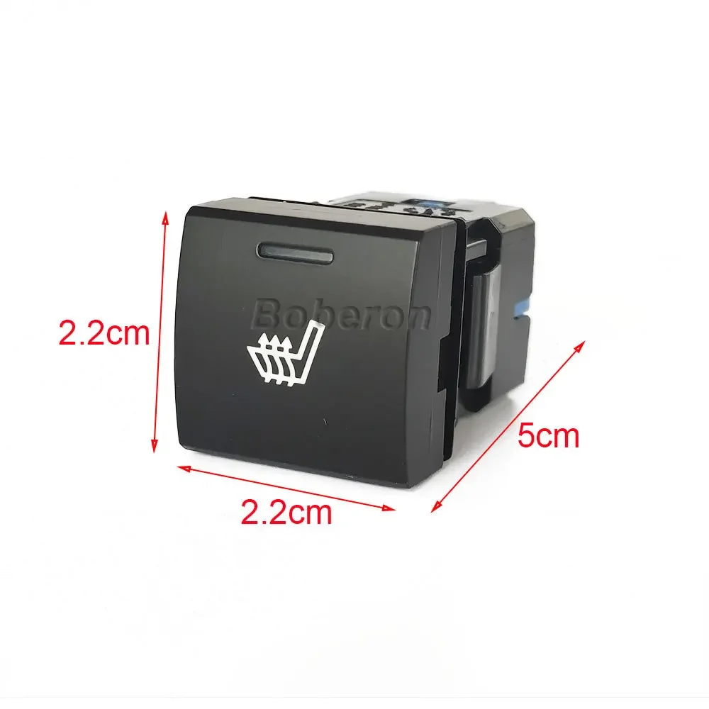 Car LED Light Seat Heating Control Switch Heater Button For Toyota Camry V70 2018 Rav4 Corolla Altis 2019 Hilux GR Yaris 2020