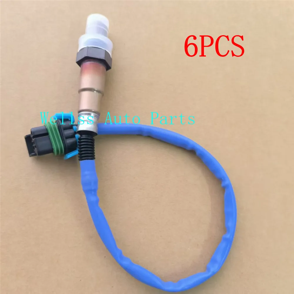 

6PCS Oxygen Sensor 12584050 Lambda Sensor for GM GL-24815 12607333 12612430 234-4815