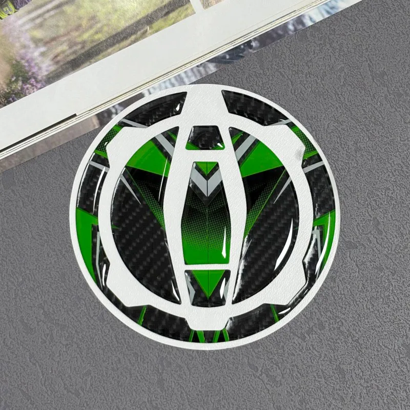 Modified Accessories Motorcycle Fuel Tank Cap Carbon Brazing Sticker Soft Rubber Waterproofing For X300 Z900 Z650 Z400 NIN400