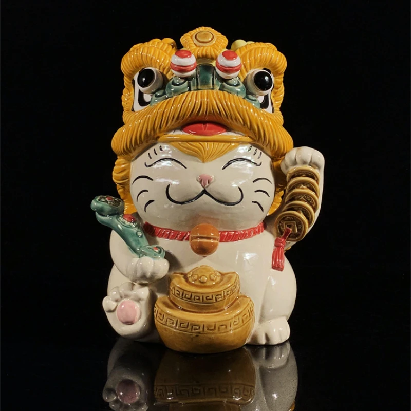 

Doll Ceramic Fortune Cat Ornaments
