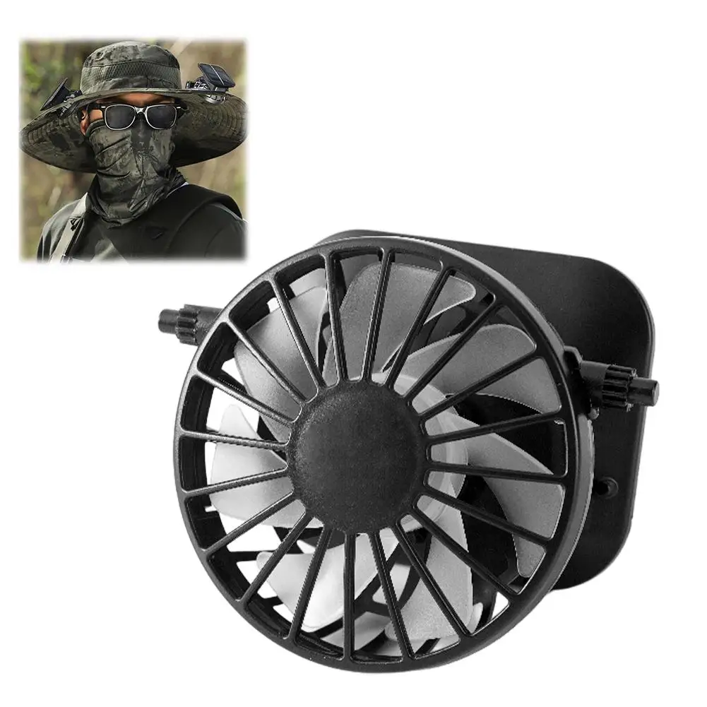 

Solar Powered Fan with Adjustable Bracket Ultra Quiet Waterproof Design for Outdoor Courtyard Terrace Energy Saving No Wiring