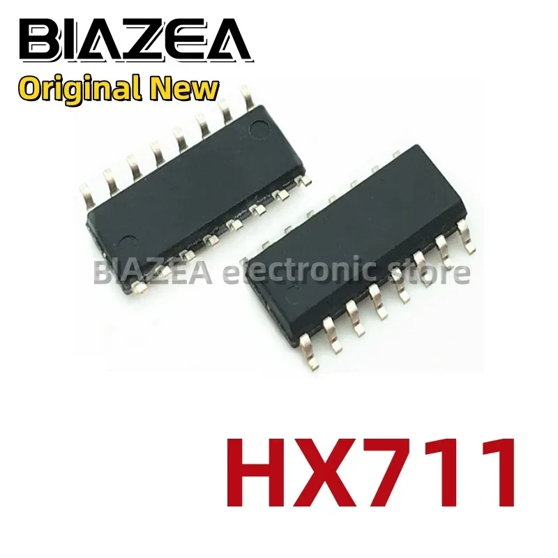 1piece HX711 SOP16 Electronic scale dedicated analog/digital conversion Chipset
