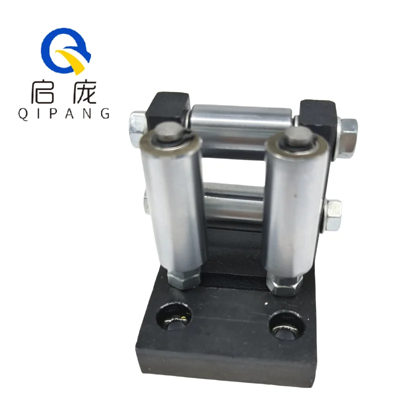 Qipang Mini 10mm Four-Roll Adjustable Conductor Device Idler Wheels Derrick Wire Traverse Roller Guide Rollers