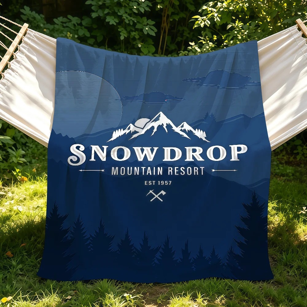 S-Snow Japanese P-Peak Blanket Suitable For Sofas Beds Offices Cars Outdoor Travel An Ideal Gift For Friends Family