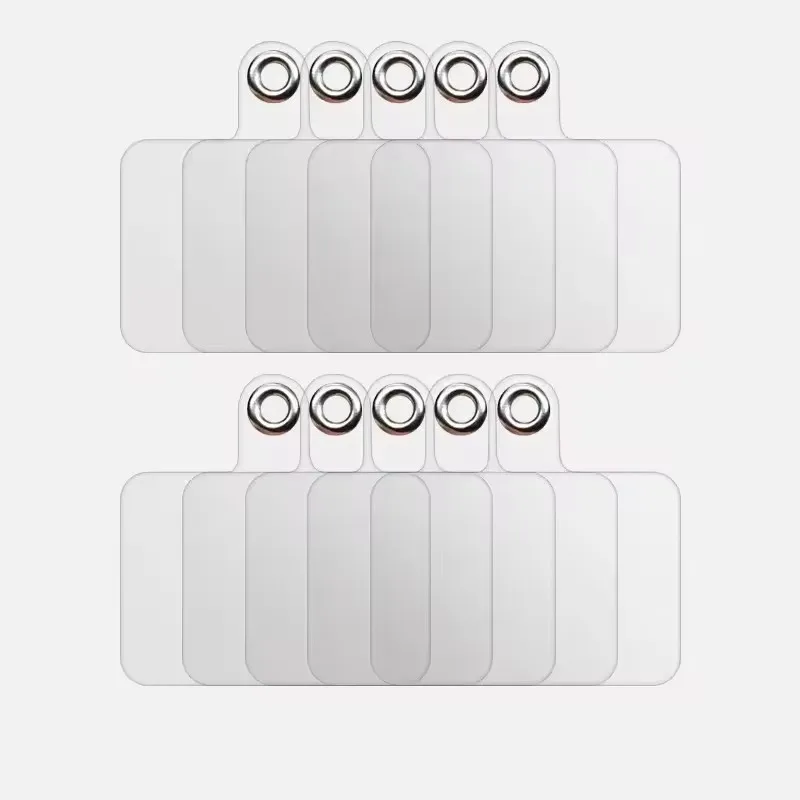 Transparante Matte Flexibele Telefoon Lanyard Kaart Mobiele Telefoon Universele Tether Tabs Gat Ophangriem Patches Koordclips Pakking