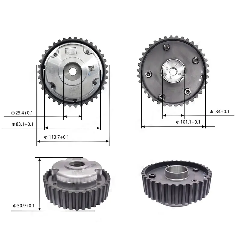 0805H8 9654903780 Suitable for Peugeot 2.0vvt Timing Gear Phase Adjuster Engine Accessories 307/308/407/408/508