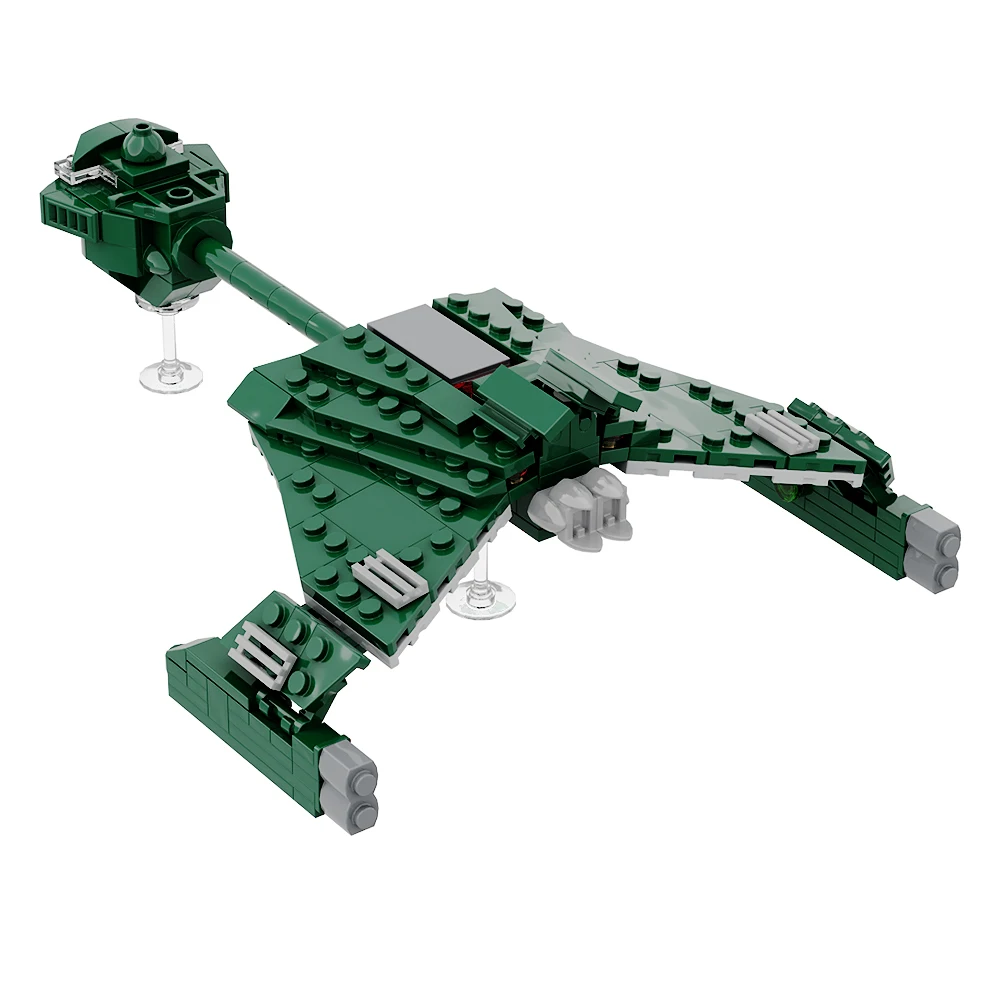 MOC KLINGON D7 Battle Cruiser décennie s de Construction Films, Space Trek Warship, Briques de Bricolage, Adulte, Enfant, Jouet Cadeau, Modèle d'Avion