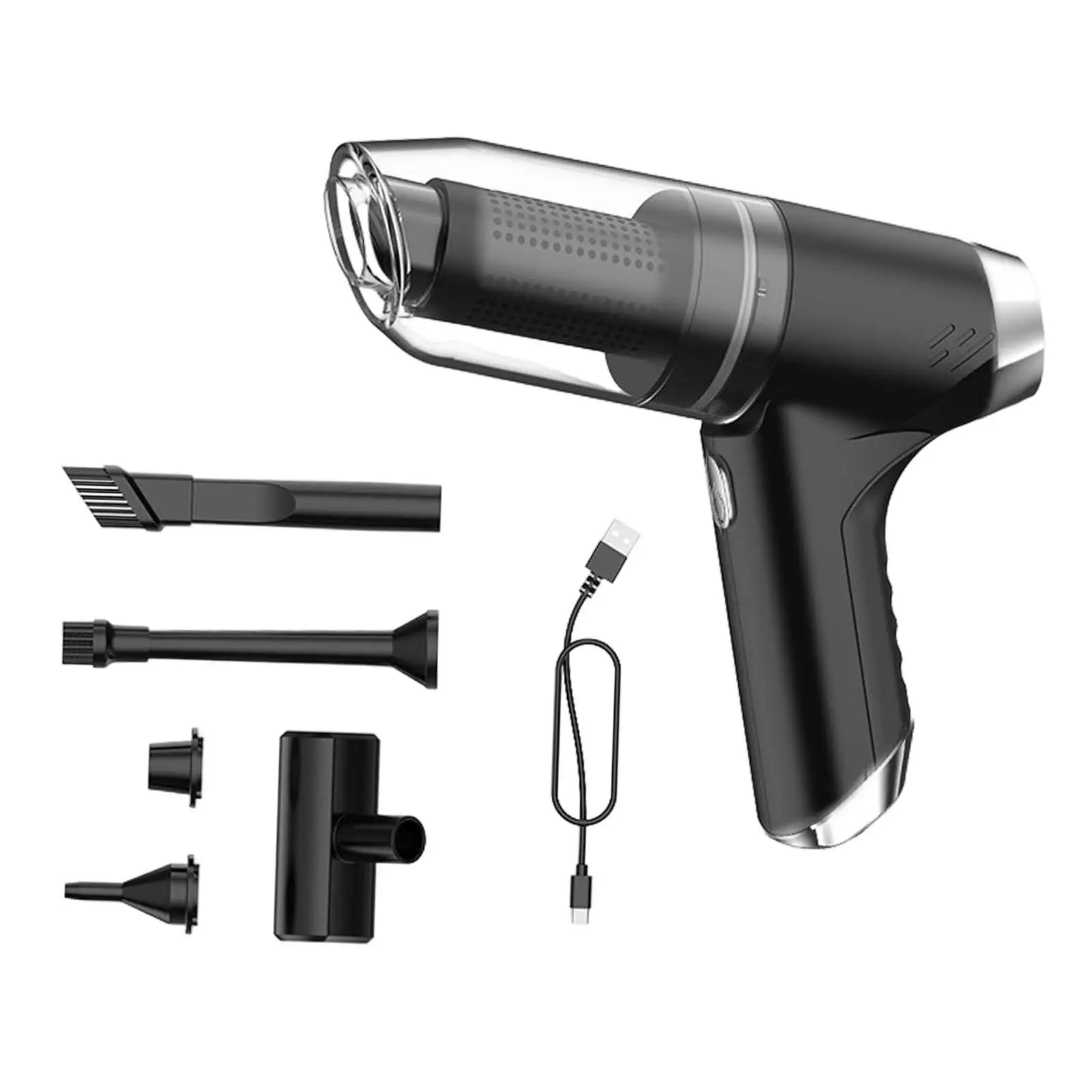 Mini aspirador de pó para carro, aspirador de pó alto sem fio para carro, mini portátil