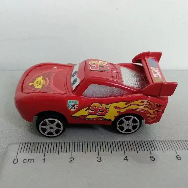 Hot 12pcs Disney Pixar Cars Back Force Lightning Mcqueen Jackson 6cm Storm Mater Model Car Accompanying Toys Kids Birthday Gifts