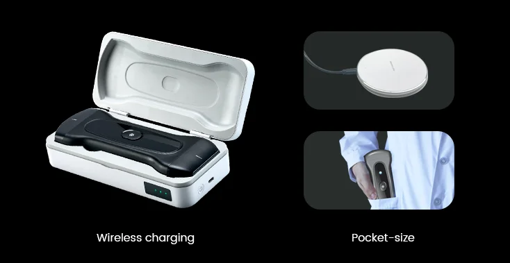 Wireless Handheld Ultrasound Scanner MSK Musculoskeletal Orthopedics Sports Medicine Nerve Block Guidance