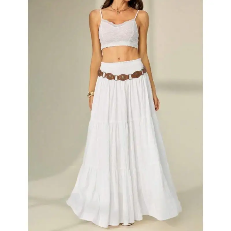 

Tall Women's Pure Color Folded Waist Le Cross-Border New Sle Casual Sport Suit ort Pants Seven Sve T-irt