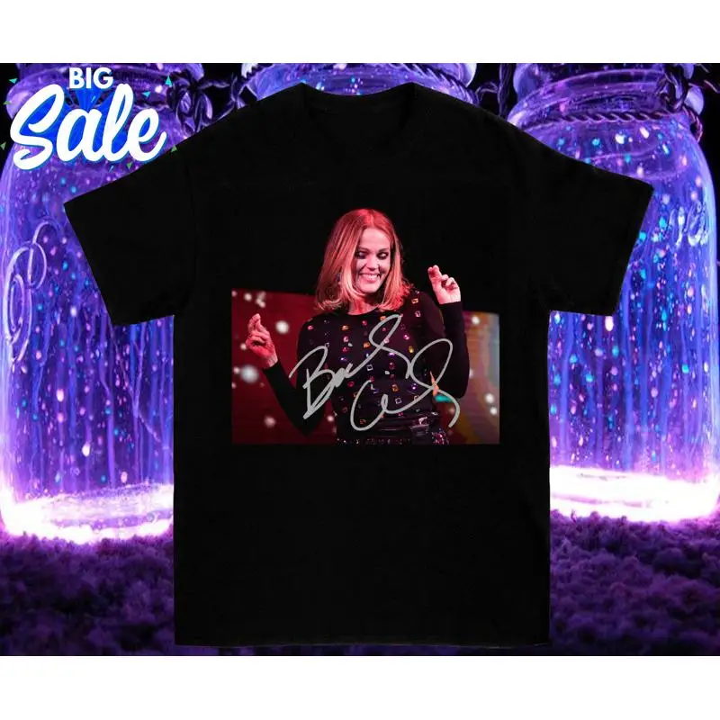 Camiseta con la firma de Belinda Carlisle, todas las tallas S 34XL, regalo para fanáticos cg493