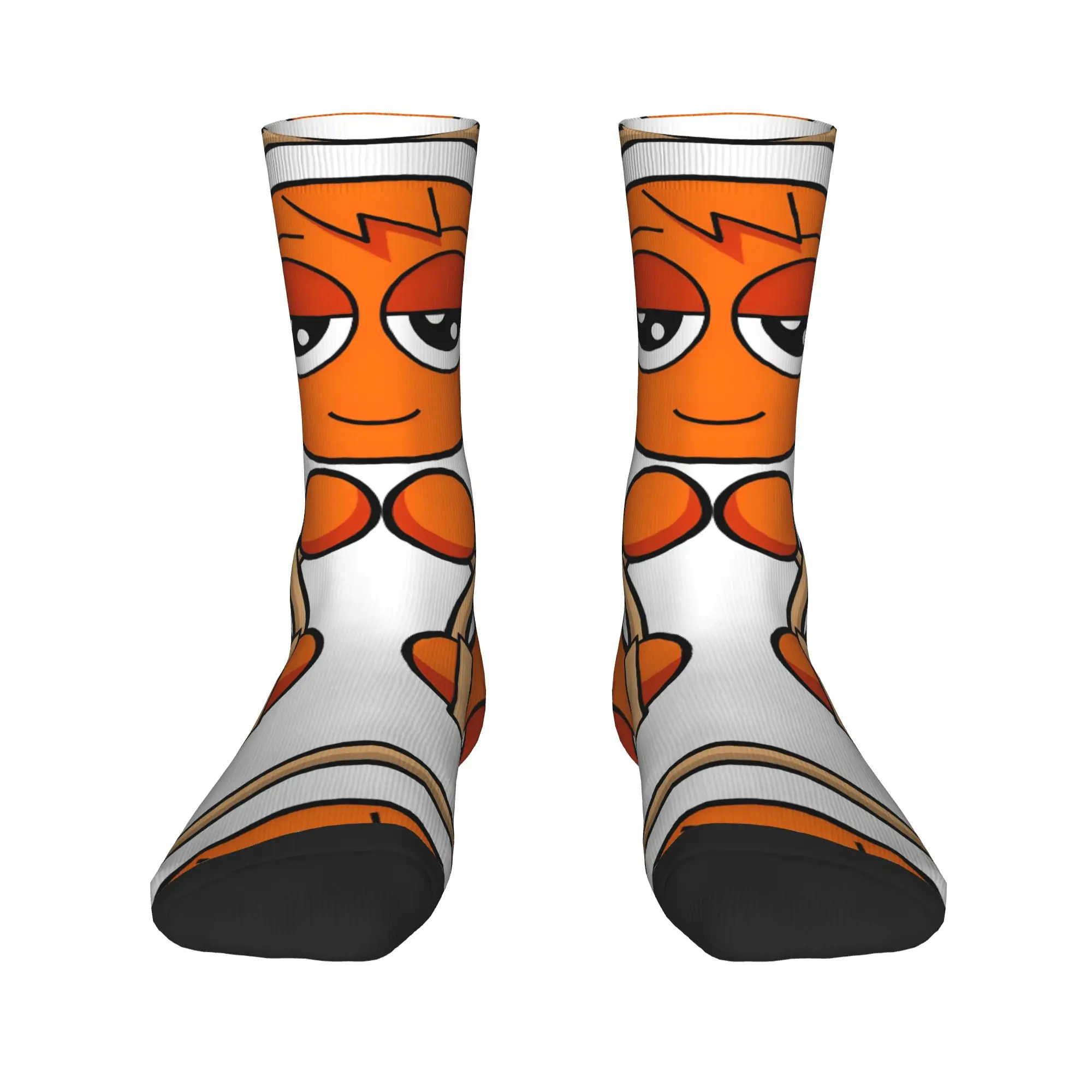 

Сумасшедший дизайн Sprunki Oren Incredibox Game Футбольные носки Полиэстеровые носки для женщин и мужчин Дышащие