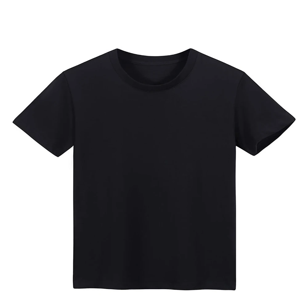 Klassische Frau T-Shirt Pendler Casual Top Trend 3D Blume Muster Top Rundhals Damen Slim Fit Schwarz Kurzarm Kleidung