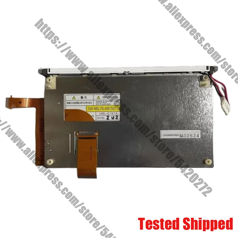 Nova tela de exibição do painel LCD LTA065B150A de 6,5 polegadas com toque