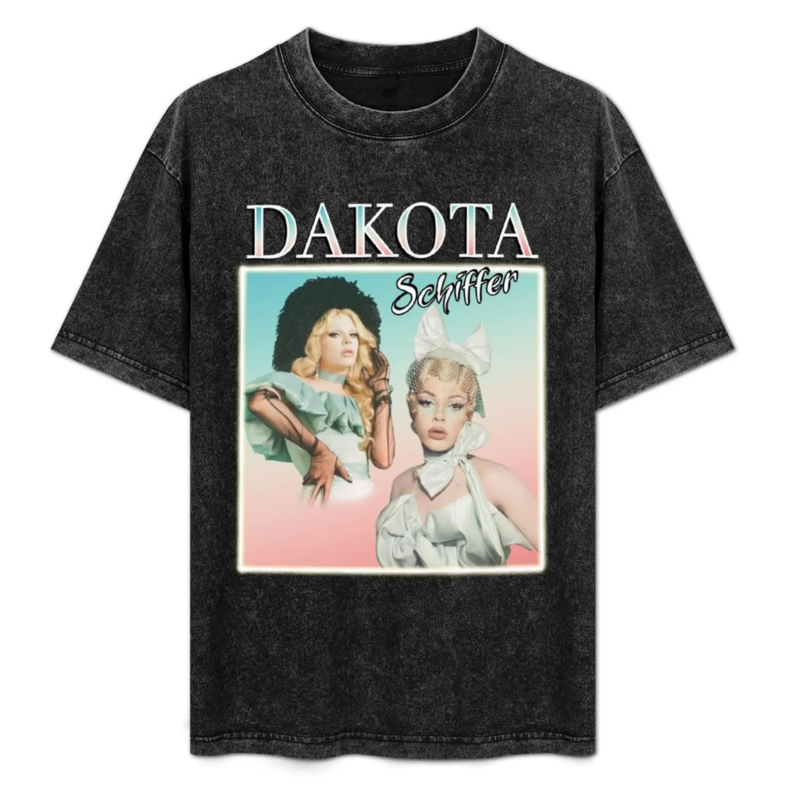 

Dakota Schiffer drag queen T-Shirt Plus Size Summer Short Sleeve T-Shirt