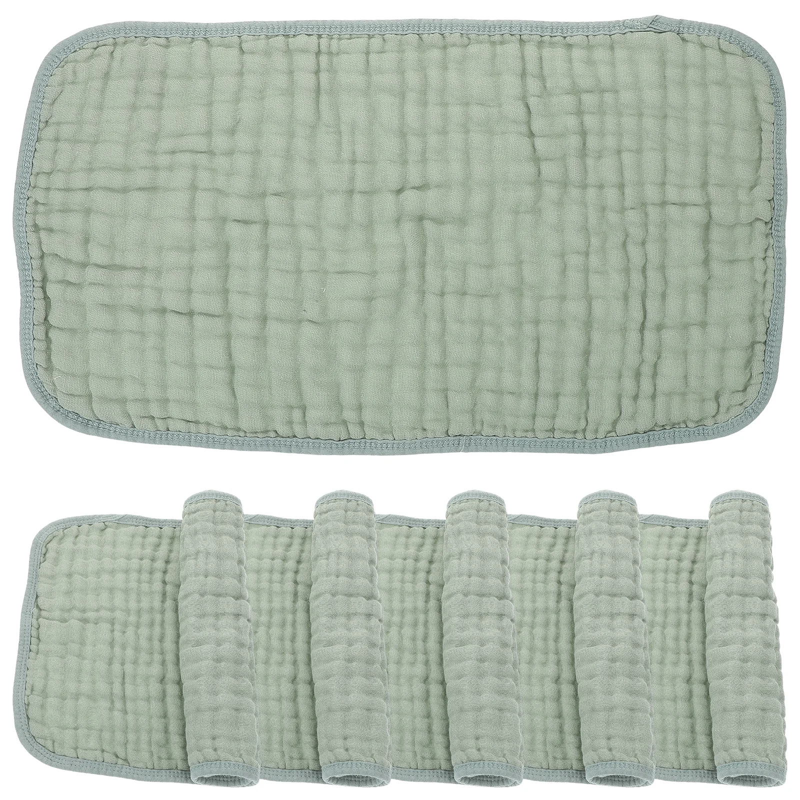 6Pcs Baby Towels Cotton Newborn Washcloths Burp Cloths Absorbent Soft Face Towel for Infants Baby Towels Girls