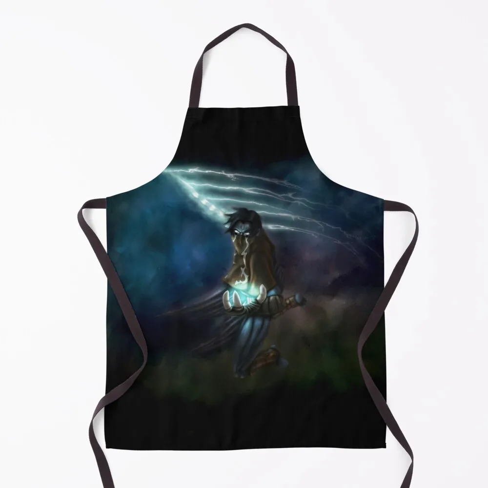 

Wraith Raziel Soul Reaver Video Game Character Illustration Apron household woman japanese style christmas Apron