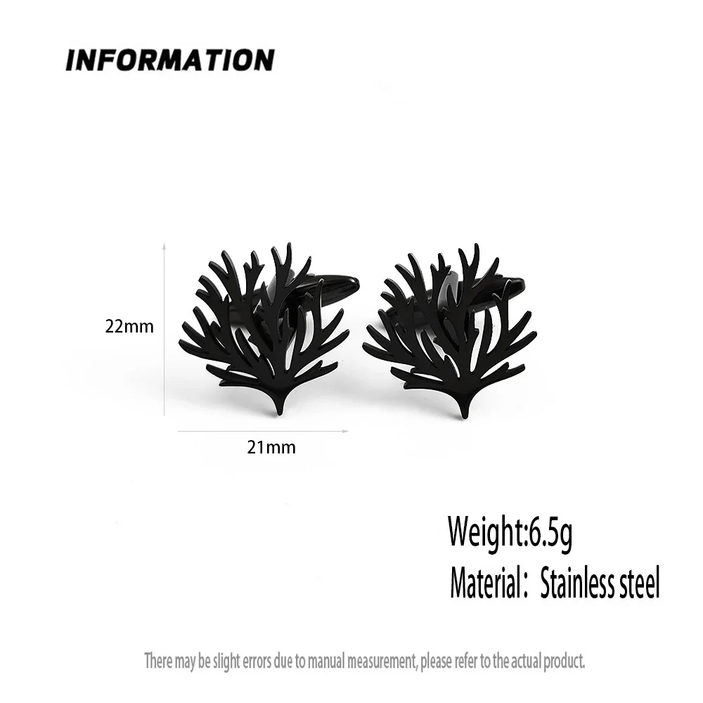 스테인레스 스틸 생명의 나무 패턴 커프스 단추, 개성 있는 귀여운 부적, 결혼식 사용, 아버지와 남편 휴일 선물