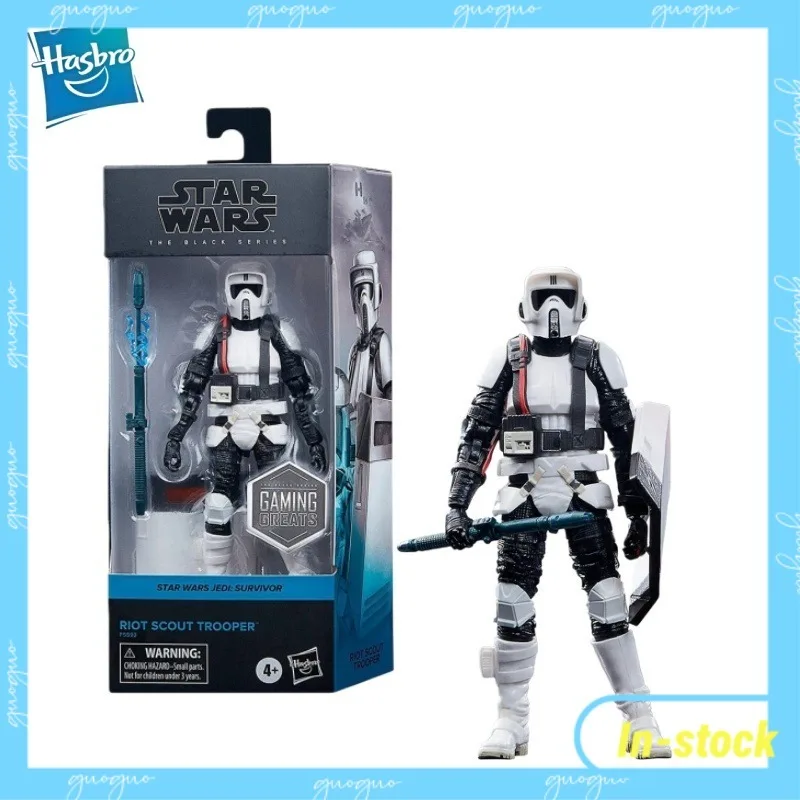 

【In-stock】 Hasbro Black Series Imperial Town Riot Scouts Cartoon Characters Collectible Model Toy Gifts 6 Inches