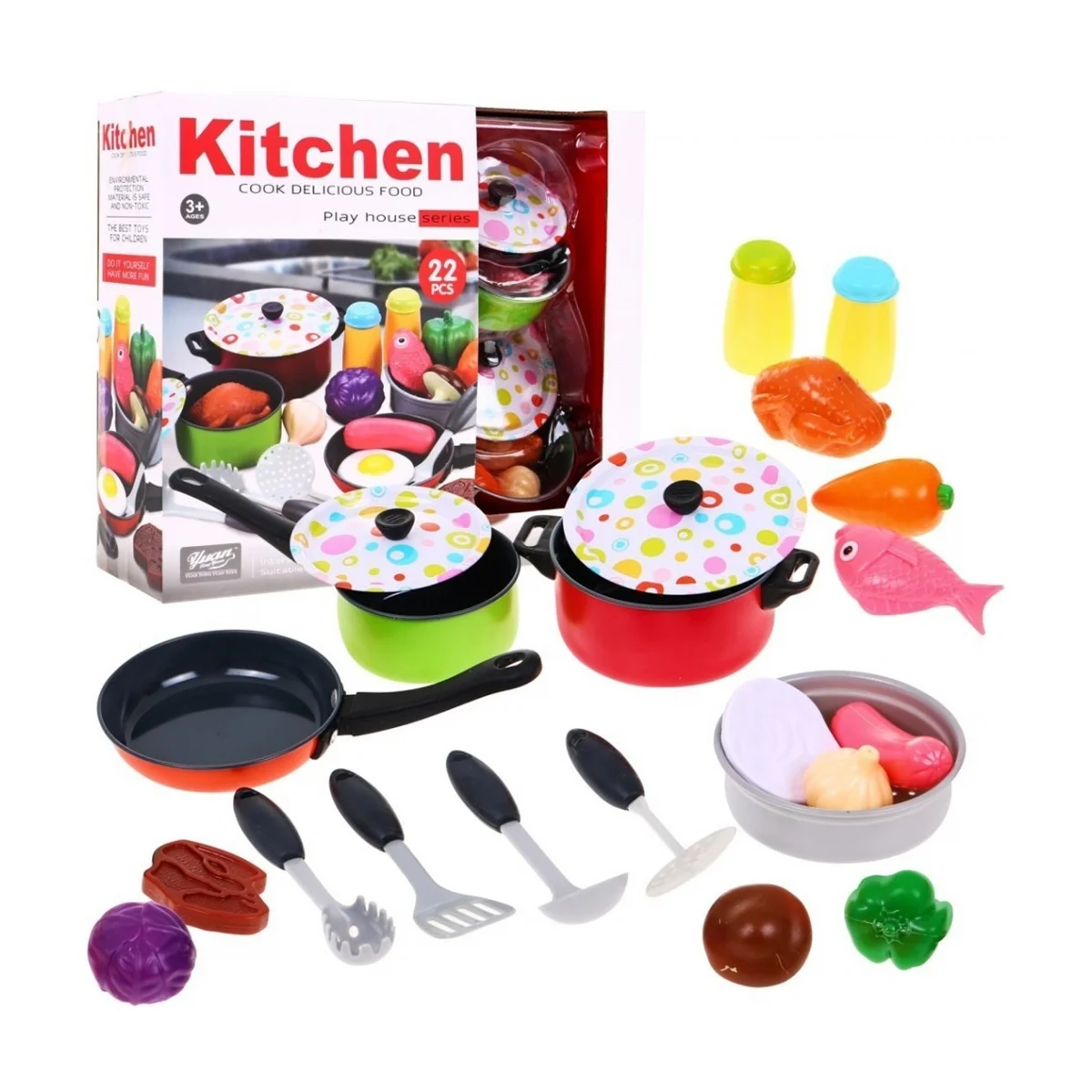 Sunman Metal kitchen utensils set 22 pieces