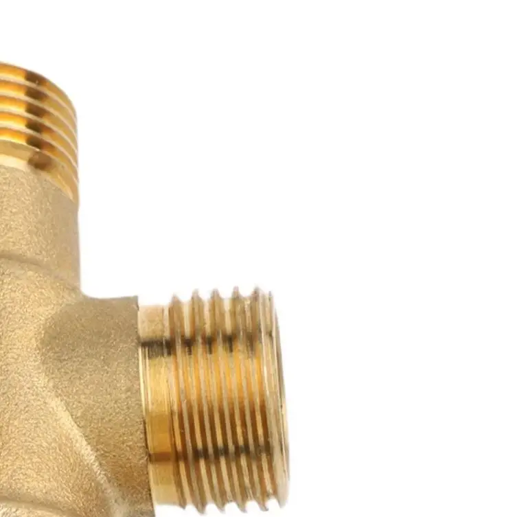 Copper Thermostatic Mixing Valve 1/2 Inch With Built-in Filter And Water Stop For Hot Cold Water Control Bathroom Kitchen