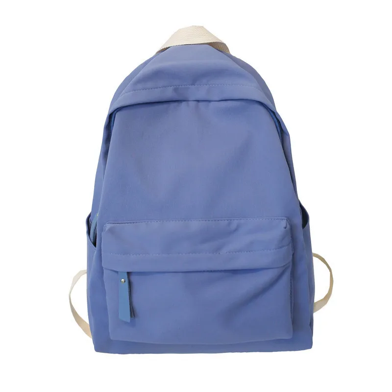 Mochila bordada personalizada, mochila minimalista para volver a la escuela, viaje, trabajo, diario, Unisex