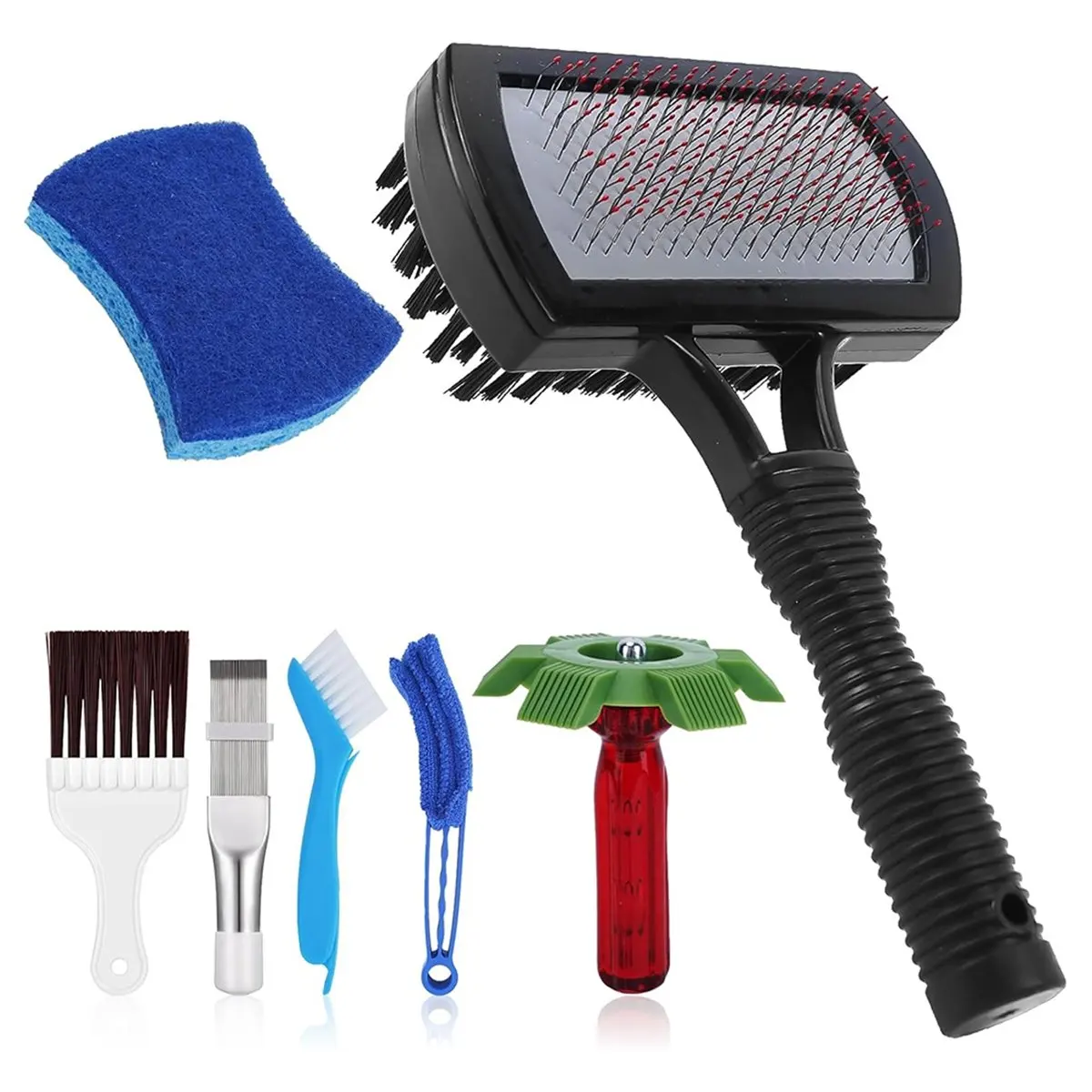 Fits for Different Air Conditioner Fin Cleaner Kit,Ac Coil Cleaner Air Refrigerator Fin Cleaner Evaporator Radiator Repair Clean