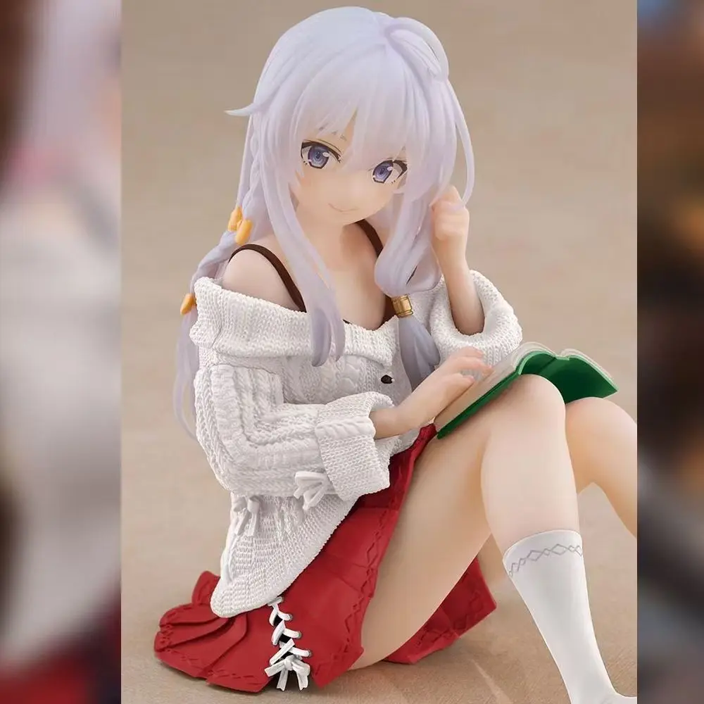 

Anime Figures Elaina Christmas Sweater Clothing PVC Model Frieren Collection Doll Tosy for Kids Girl Action Figure Gift