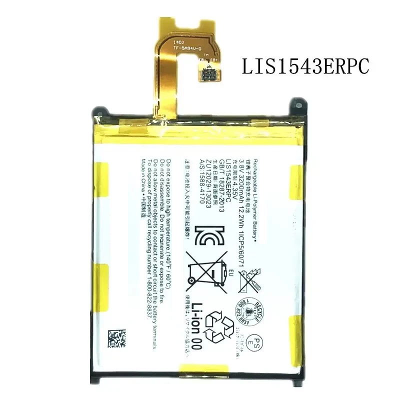 New 3200mAh LIS1543ERPC Replacement Battery For Sony Xperia Z2 L50T D6502 D6503 L50 L50W L50U  Bateria