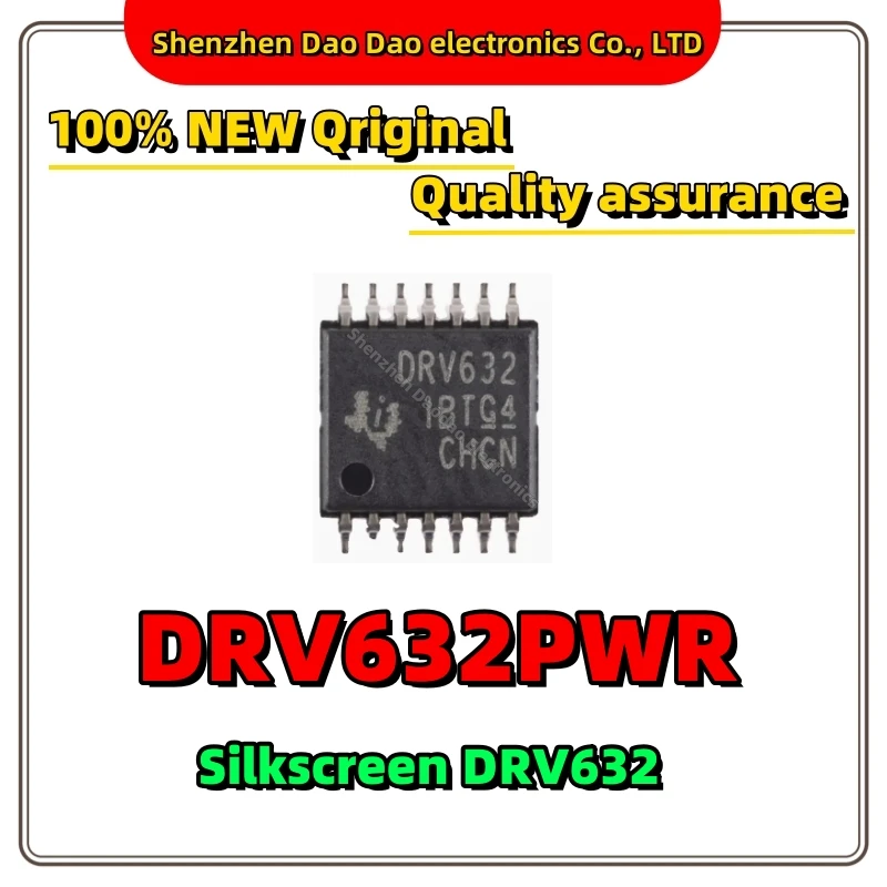 

10 DRV632PWR silk screen DRV632 SOP-14 Audio cable driver IC New original