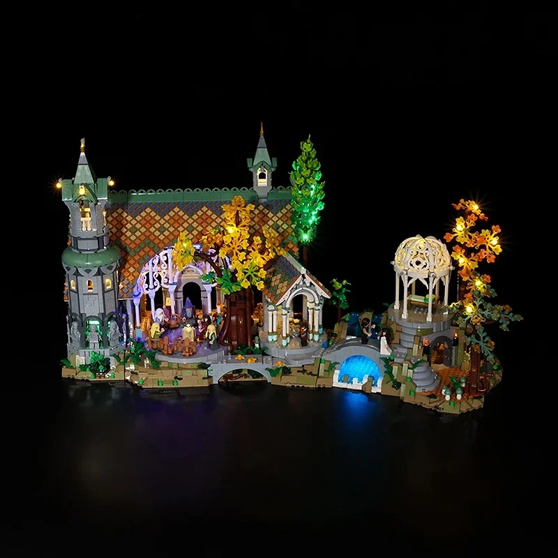 No Bricks LED Light Kit for THE LORD OF THE RINGS: RIVENDELL 10316