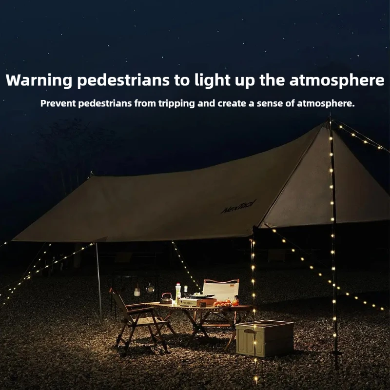 Xiaomi Nextool-luces de estrellas, luz de advertencia de señal, luces de ambiente para acampar al aire libre, Mini lámpara portátil de decoración para tienda de campaña