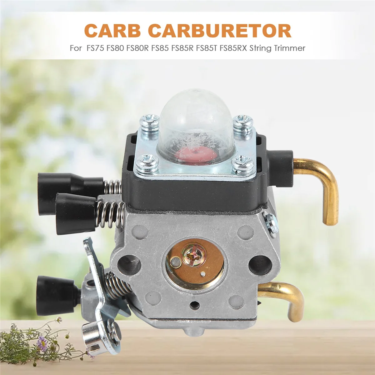 FS85 Carburetor + Air Filter Cover for STIHL FS75 FS80 FS 85 KM80 KM85 FC75 String Trimmer Brush Cutter Tune Up Kits