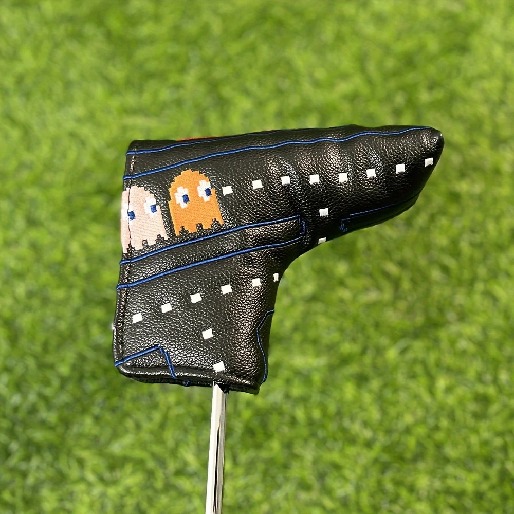 1pc golf club push rod cover, golf club head cover, and golf accessory material are waterproof and wear-resistant