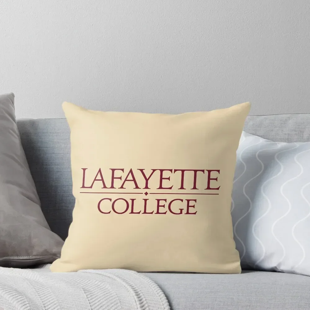 Lafayette College Throw Pillow Cushions For Children sleeping pillows luxury sofa pillows pillow