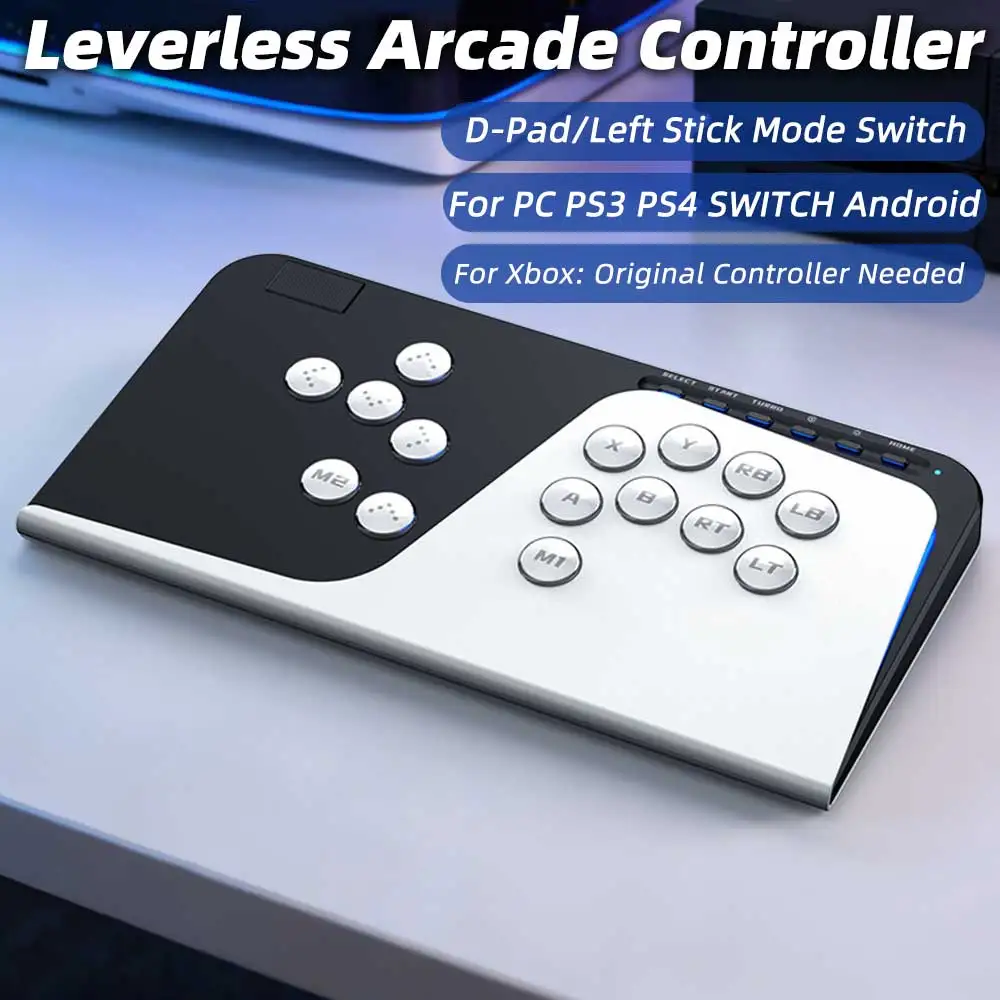 leverless-arcade-fighting-controller-all-button-gamepad-for-pc-ps3-ps4-switch-xbox-joystick-for-hitbox-style-fight-stick