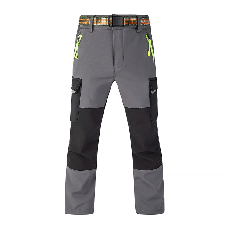 Trvlwego Kinder Schnee Skihose Trekking Reise wasserdicht wind dicht warm Fleece gefüttert Outdoor Wander Camping Hose