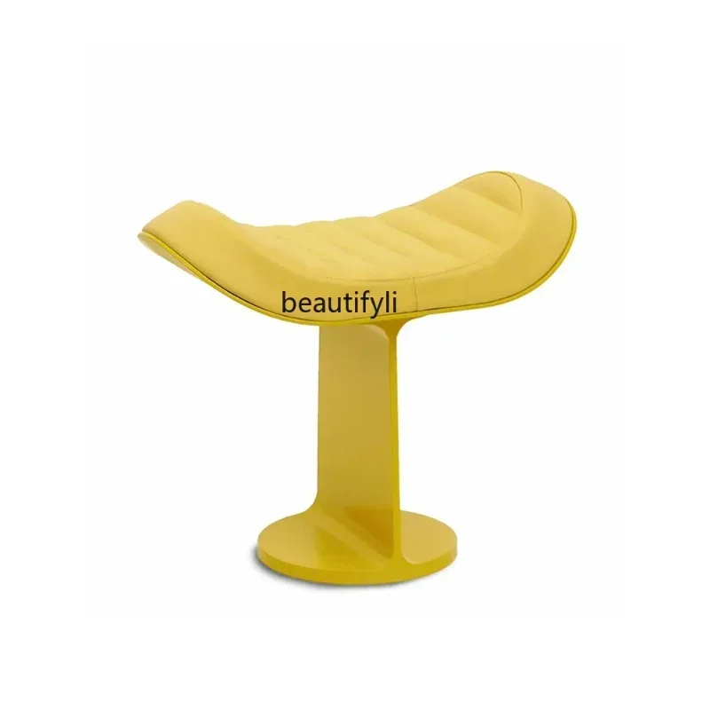 

LHY26ss Designer light luxury footstool creativity, sofa stool, fabric, saddle, pedal dressing stool