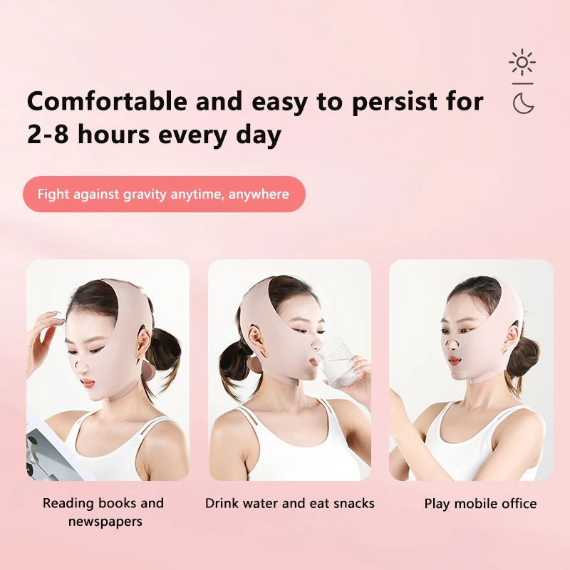 NEW Chin Cheek Slimming Bandage V Shaper V Line Face Lifting Mask Anti Wrinkle Strap Band Sleeping Mask Beauty Care Tools